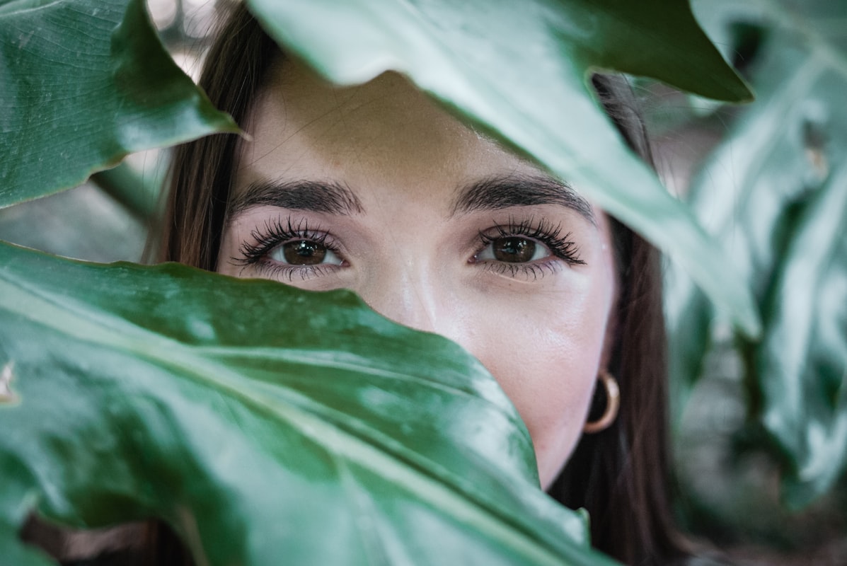 Healthy eyes with clear vision and vibrant colors